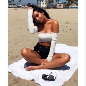Off the shoulder top